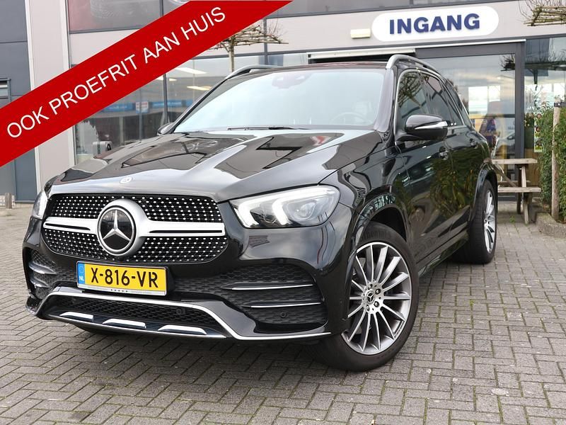 Zwart Gebruikt 2022 Mercedes GLE450 AMG AMG line SUV | € 79.500 (Iets duurder) - Afbeelding 1/4