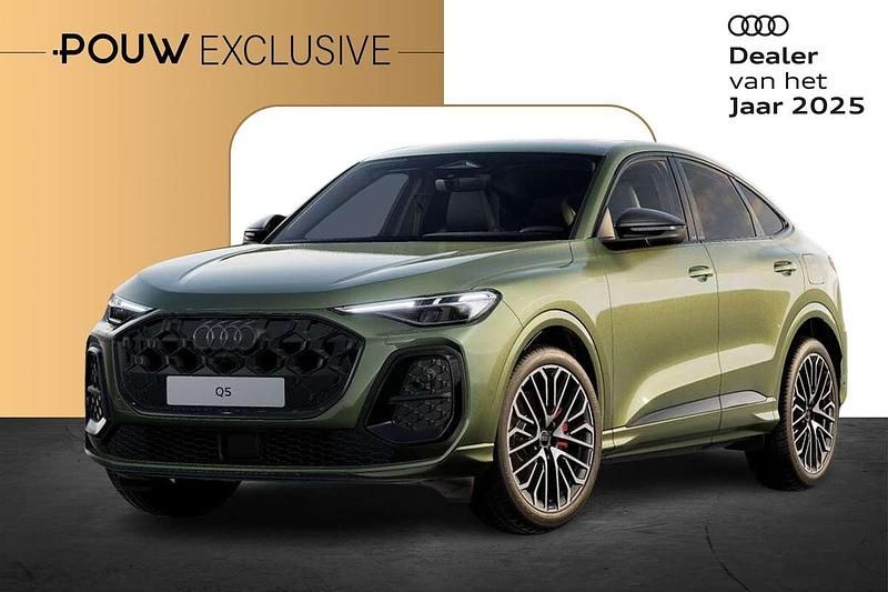 Groen Nieuw 2025 Audi Q5 Sportback S-Line SUV | € 91.450 - Afbeelding 1/4