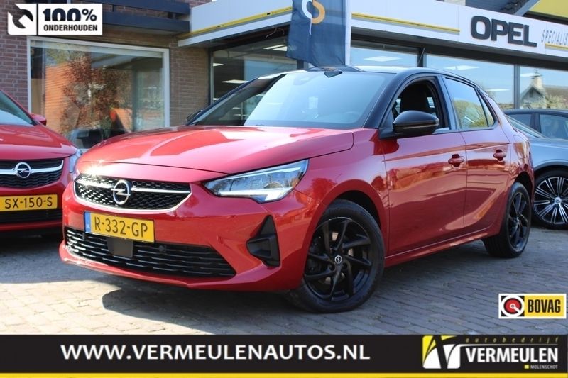 Rood Gebruikt 2022 Opel Corsa GS Line Hatchback | € 16.900 (Goede deal) - Afbeelding 1/4