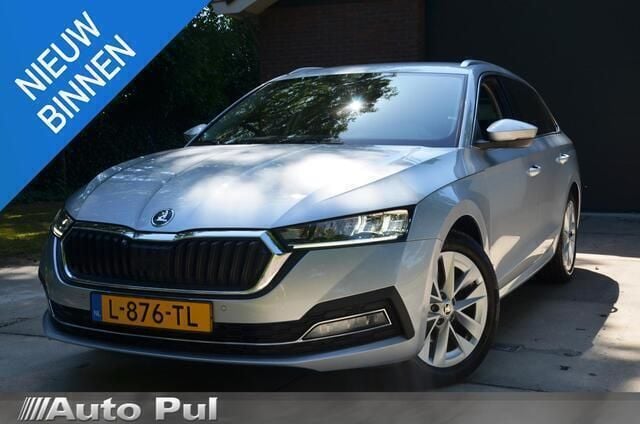 Grijs Gebruikt 2021 Skoda Octavia Business Line Stationwagen | € 15.500 (Eerlijke prijs) - Afbeelding 1/4