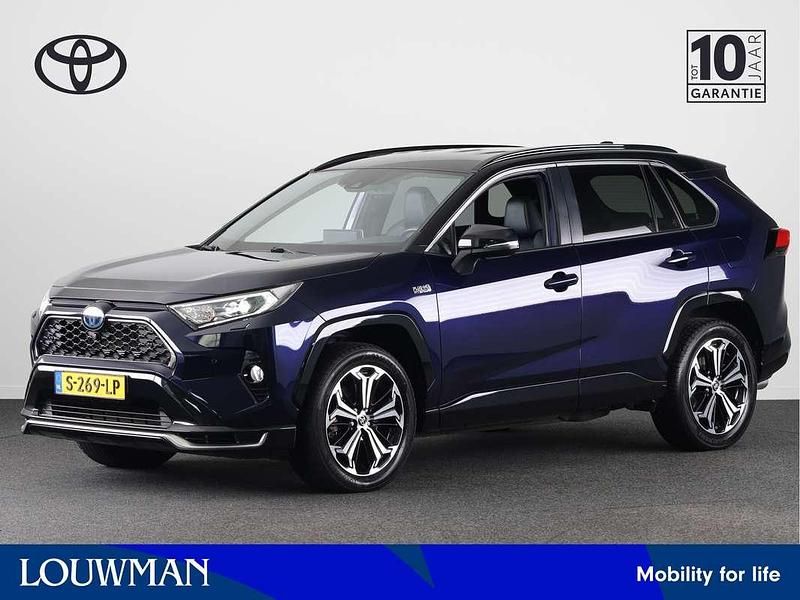 Blauw Gebruikt 2022 Toyota RAV4 Hybrid Limited SUV | € 44.945 (Iets duurder) - Afbeelding 1/3