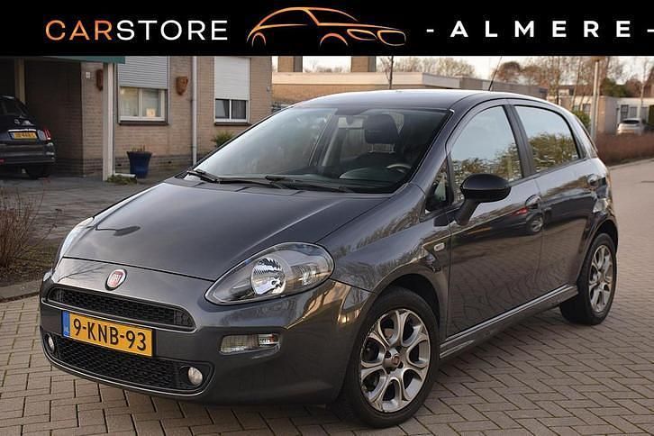 Grijs (metallic) Occasion 2013 Fiat Punto Evo Easy Hatchback | € 4.750 (Eerlijke prijs) - Afbeelding 1/4