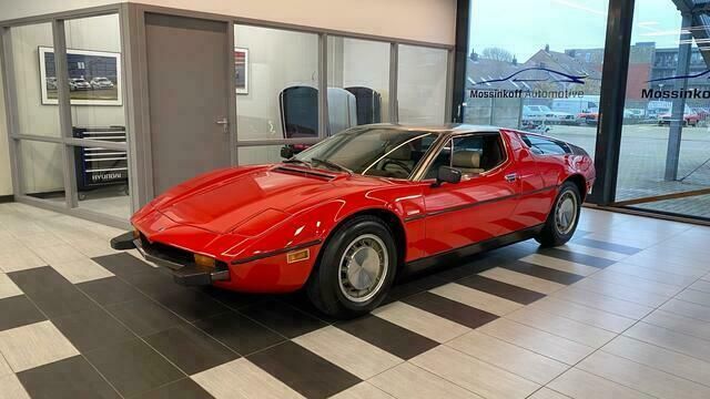 Rood Gebruikt 1973 Maserati Bora Coupé | € 225.000 - Afbeelding 1/4
