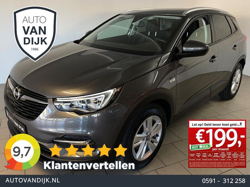 Grijs Gebruikt 2019 Opel Grandland X Business SUV | € 18.485 (Goede deal) - Afbeelding 1/4