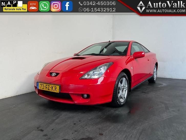 Rood Occasion 2000 Toyota Celica Coupé | € 4.949 (Goede deal) - Afbeelding 1/4