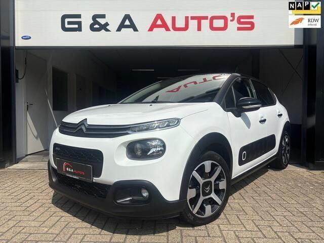 Wit Gebruikt 2018 Citroën C3 Hatchback | € 8.995 (Goede deal) - Afbeelding 1/4