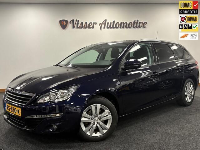 Blauw Gebruikt 2017 Peugeot 308 Premium Stationwagen | € 8.950 (Goede deal) - Afbeelding 1/4