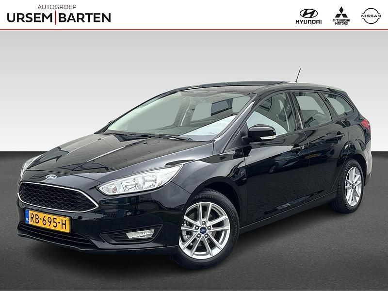 Zwart Gebruikt 2017 Ford Focus Stationwagen | € 9.430 (Eerlijke prijs) - Afbeelding 1/4
