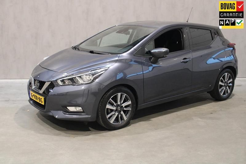 Grijs Gebruikt 2019 Nissan Micra N-Connecta Hatchback | € 12.695 (Eerlijke prijs) - Afbeelding 1/4