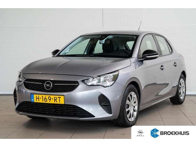 Grijs Gebruikt 2020 Opel Corsa Edition Hatchback | € 11.400 (Goede deal) - Afbeelding 1/4