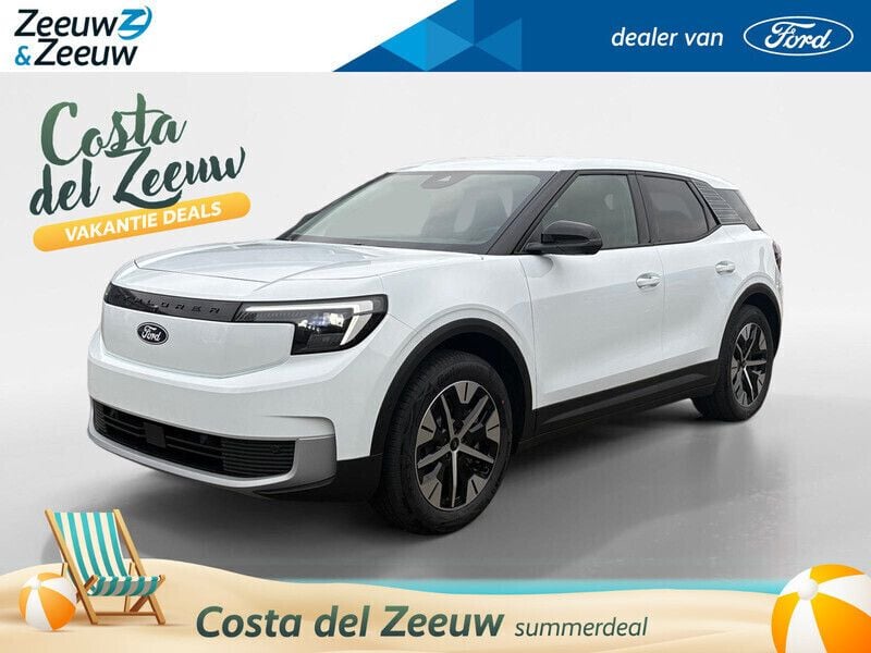 Wit Nieuw 2025 Ford Explorer Extended Range SUV | € 46.300 (Eerlijke prijs) - Afbeelding 1/4