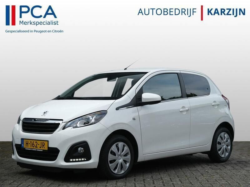 Wit Gebruikt 2020 Peugeot 108 Active Hatchback | € 9.450 (Eerlijke prijs) - Afbeelding 1/4