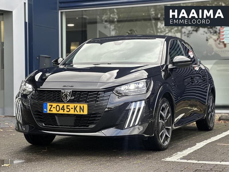 Zwart Gebruikt 2024 Peugeot e-208 GTi Hatchback | € 25.945 - Afbeelding 1/4