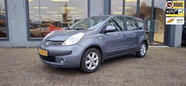 Blauw Occasion 2007 Nissan Note Acenta MPV | € 3.950 (Iets duurder) - Afbeelding 1/4