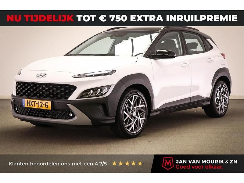 Wit Occasion 2023 Hyundai Kona SUV | € 23.700 (Super prijs) - Afbeelding 1/4