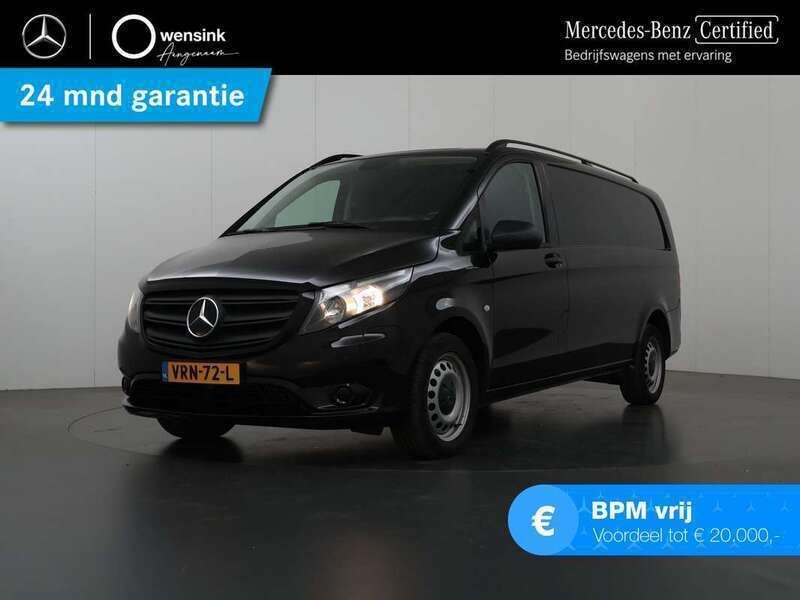 Zwart Gebruikt 2022 Mercedes e-Vito MPV | € 23.650 (Eerlijke prijs) - Afbeelding 1/4