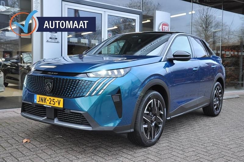 Blauw Gebruikt 2025 Peugeot e-3008 GT SUV | € 38.950 - Afbeelding 1/4