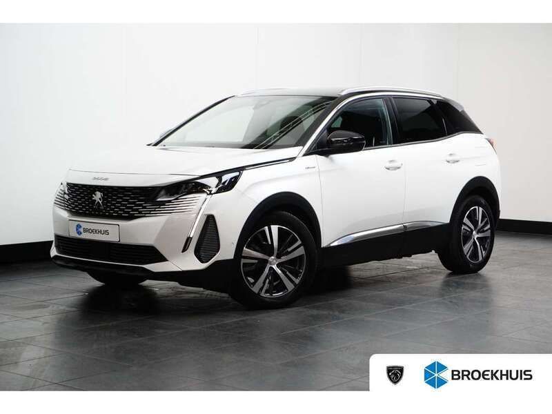 Wit Gebruikt 2021 Peugeot 3008 Allure SUV | € 24.450 (Super prijs) - Afbeelding 1/4