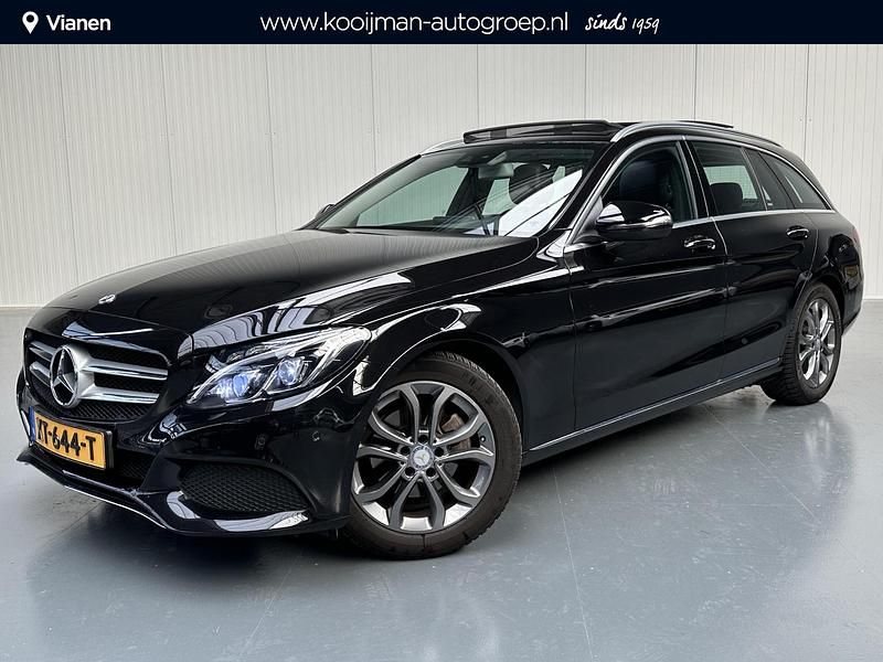 Occasion Mercedes C180 Sport Edition 157 PK (115 kW) 2018 Zwart Stationwagen