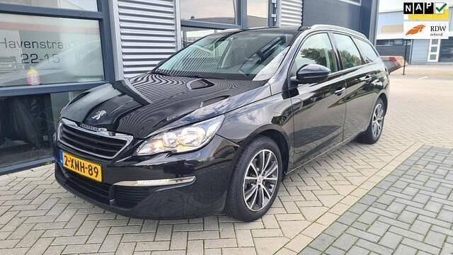 Zwart Gebruikt 2014 Peugeot 308 Stationwagen | € 3.250 (Iets duurder) - Afbeelding 1/4
