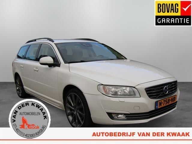 Wit Gebruikt 2015 Volvo V70 Dynamic Stationwagen | € 18.450 - Afbeelding 1/4
