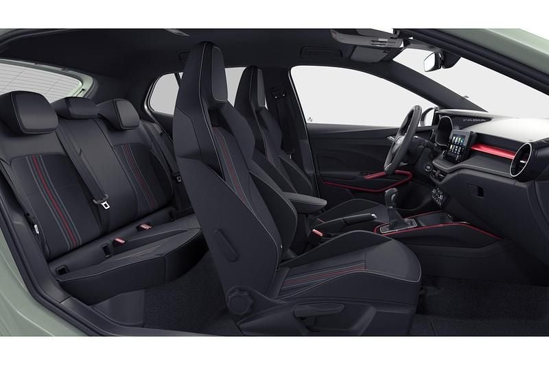 Nieuw Skoda Fabia Monte Carlo 2026 Timiano green Hatchback