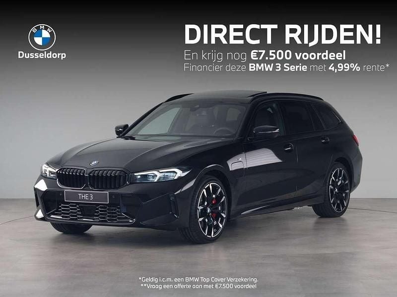 Zwart Nieuw 2025 BMW 330e M Sport Stationwagen | € 76.542 (Duur) - Afbeelding 1/4