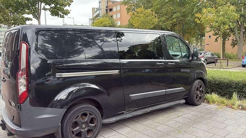 Zwart Gebruikt 2014 Ford Transit Custom Van | € 6.000 (Goede deal) - Afbeelding 1/2
