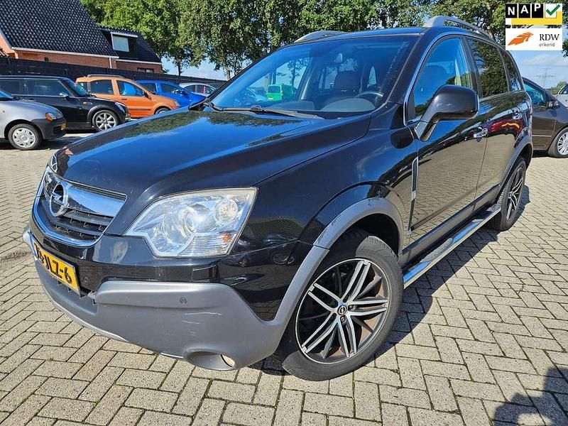 Zwart Gebruikt 2007 Opel Antara Cosmo SUV | € 2.499 (Super prijs) - Afbeelding 1/4