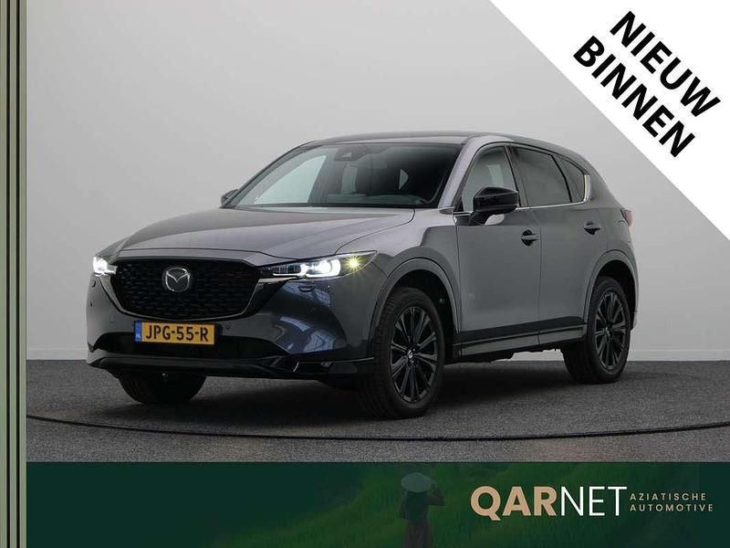Grijs Gebruikt 2024 Mazda CX-5 Homura-Line SUV | € 39.845 (Eerlijke prijs) - Afbeelding 1/3