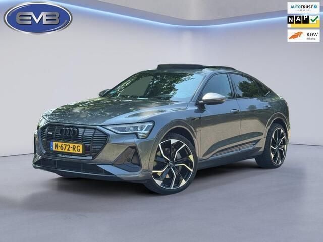 Grijs, metallic lak Gebruikt 2021 Audi e-tron Sportback S-Line SUV | € 34.945 (Goede deal) - Afbeelding 1/4