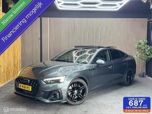 Grijs Gebruikt 2020 Audi A5 Sportback S-Line Hatchback | € 41.900 - Afbeelding 1/4