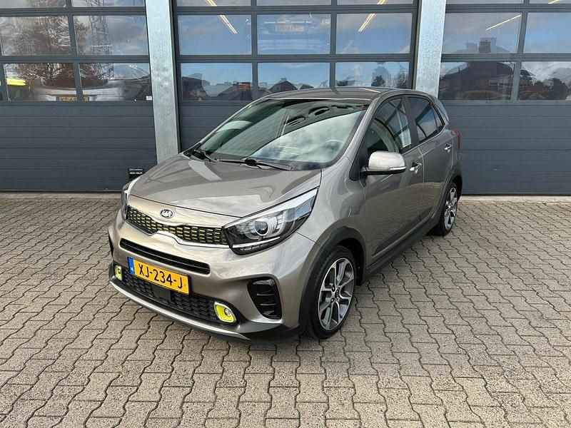 Grijs Gebruikt 2019 Kia Picanto X-Line Hatchback | € 14.835 (Eerlijke prijs) - Afbeelding 1/4