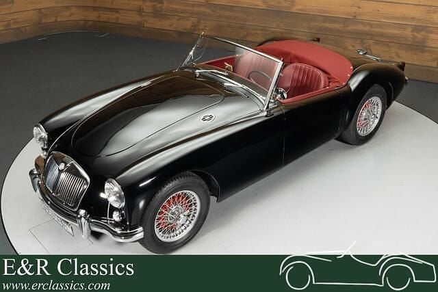Zwart Gebruikt 1955 MG MGA Cabriolet | € 55.000 - Afbeelding 1/4