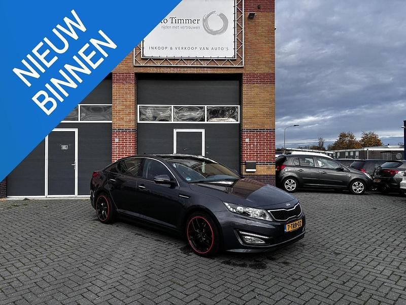 Grijs Gebruikt 2014 Kia Optima Hybrid Sedan | € 9.450 (Goede deal) - Afbeelding 1/4