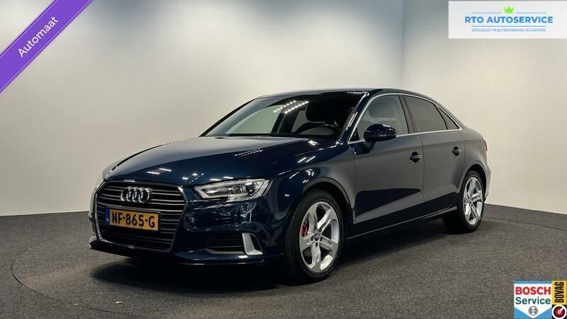 Blauw Gebruikt 2018 Audi A3 Design Sedan | € 19.000 (Eerlijke prijs) - Afbeelding 1/4