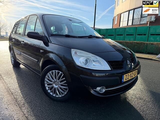 Zwart (metallic) Occasion 2007 Renault Grand Scénic II MPV | € 1.945 (Eerlijke prijs) - Afbeelding 1/4
