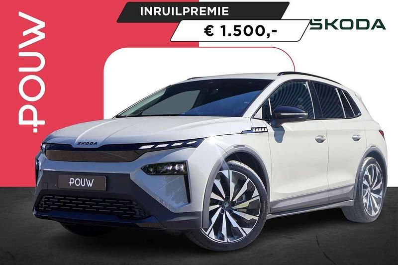 Blauw Nieuw 2025 Skoda Elroq SportLine SUV | € 54.250 - Afbeelding 1/4