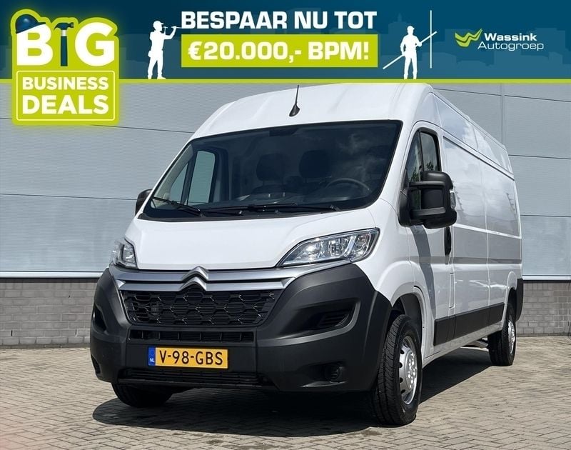 Wit Nieuw 2024 Citroën Jumper MPV | € 26.722 (Super prijs) - Afbeelding 1/4