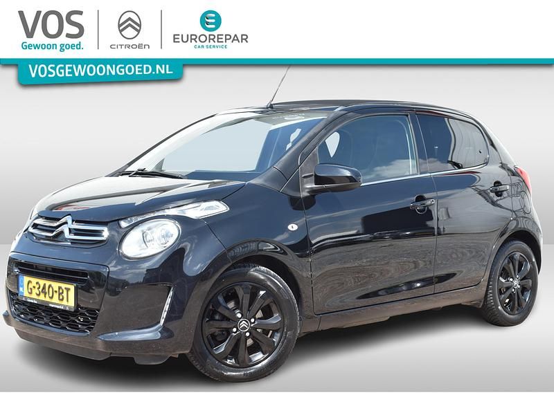 Zwart Gebruikt 2019 Citroën C1 Shine Hatchback | € 9.995 (Iets duurder) - Afbeelding 1/4