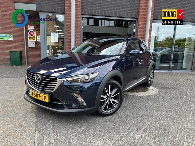 Blauw Gebruikt 2016 Mazda CX-3 SUV | € 14.950 (Eerlijke prijs) - Afbeelding 1/4