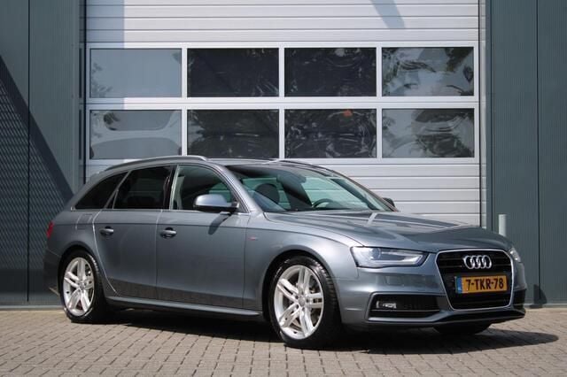 Grijs, metallic lak Gebruikt 2013 Audi A4 S-Line Stationwagen | € 8.999 (Eerlijke prijs) - Afbeelding 1/4