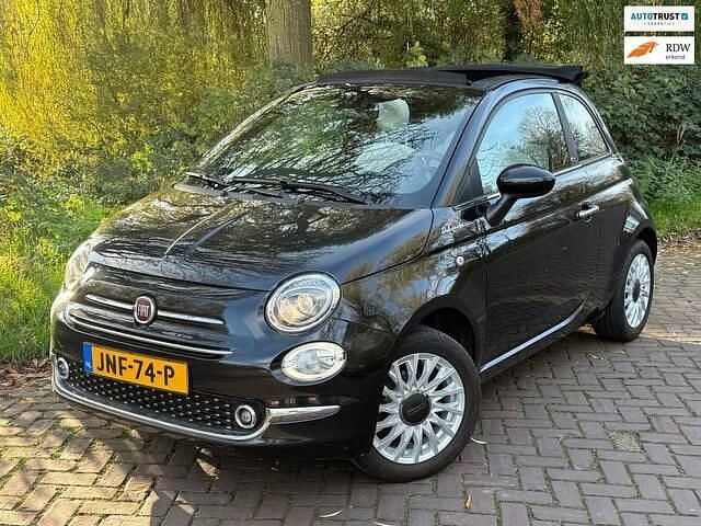 Occasion Fiat 500C Dolcevita 70 PK (51 kW) 2022 Zwart Cabriolet
