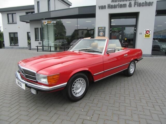 Rood Gebruikt 1983 Mercedes SL380 Cabriolet | € 29.950 - Afbeelding 1/3