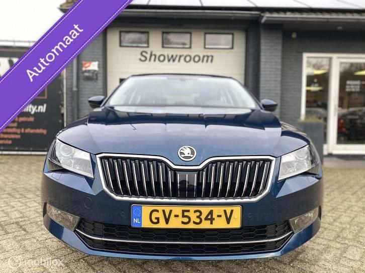 Occasion Skoda Superb Style 150 PK (110 kW) 2015 Blauw Hatchback
