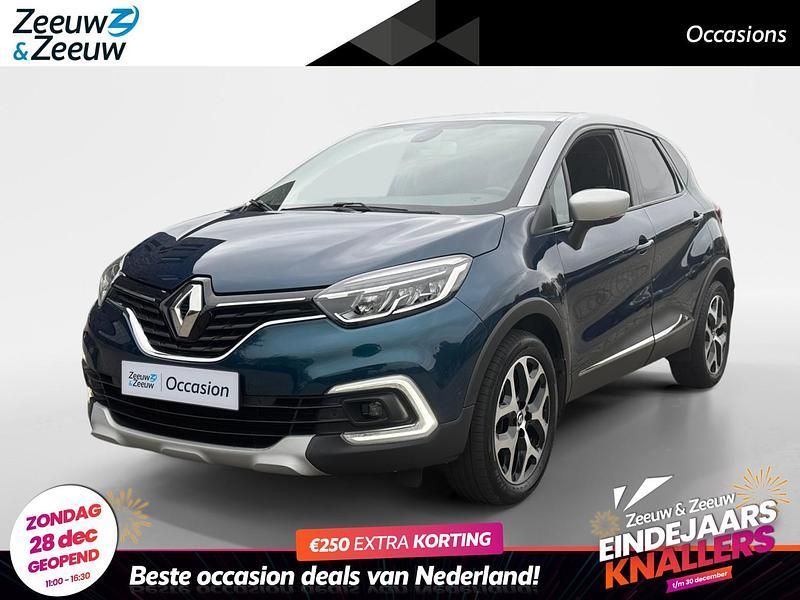 Blauw Gebruikt 2019 Renault Captur Intens SUV | € 12.935 (Eerlijke prijs) - Afbeelding 1/4