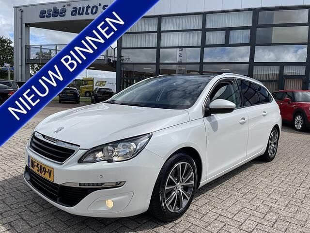 Wit Gebruikt 2015 Peugeot 308 Stationwagen | € 5.950 (Eerlijke prijs) - Afbeelding 1/4
