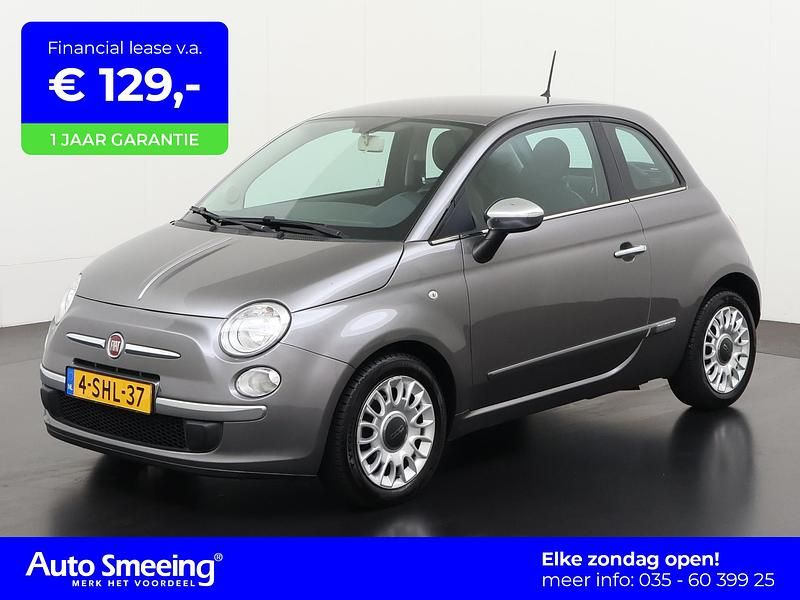 Grijs Gebruikt 2013 Fiat 500 Easy Hatchback | € 8.440 (Iets duurder) - Afbeelding 1/4