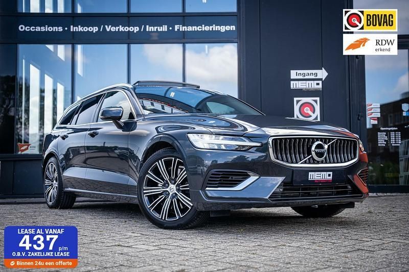 Grijs Gebruikt 2019 Volvo V60 Inscription Stationwagen | € 32.990 (Eerlijke prijs) - Afbeelding 1/4