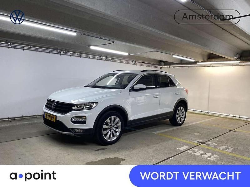 Wit Gebruikt 2021 VW T-Roc Style SUV | € 20.949 (Eerlijke prijs) - Afbeelding 1/1